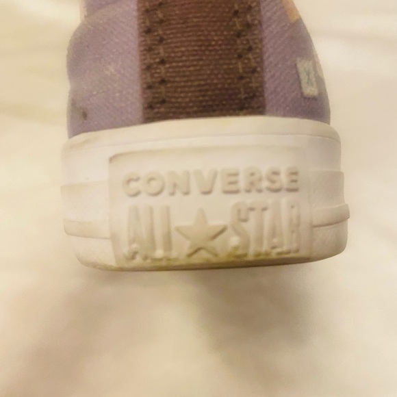 Converse All Star Girls Size 1.5 EUC - Picture 5 of 6